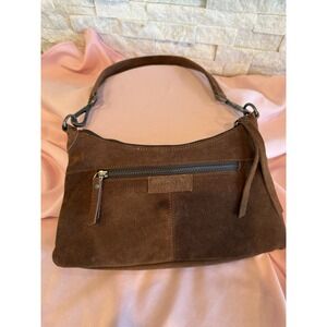 Harbour 2nd Genuine Leather Brown Shoulder Bag Distressed Hobo Purse